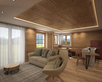 Large holiday hut for 6 People near Trento - Stenico - Obývací pokoj