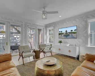 Boardwalk Home 120 by Wild Dunes, in Resort Core - Isle of Palms - Living room