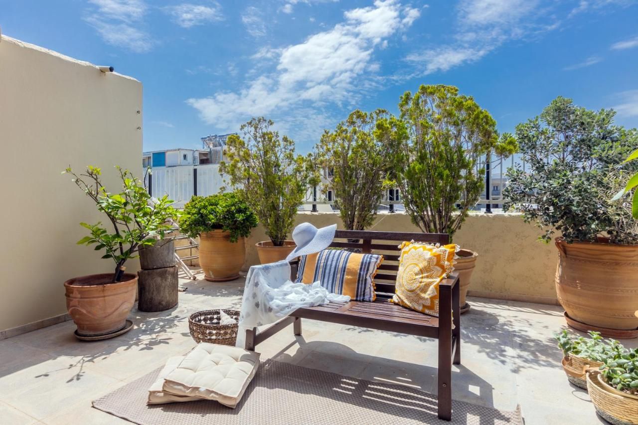 Balcony view of Doma Rooftop Apartment
