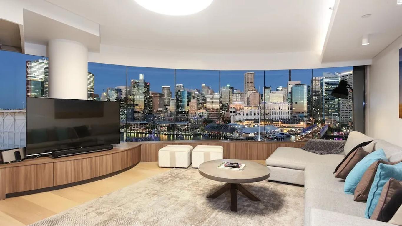 Spectacular Darling Harbour View Apartme