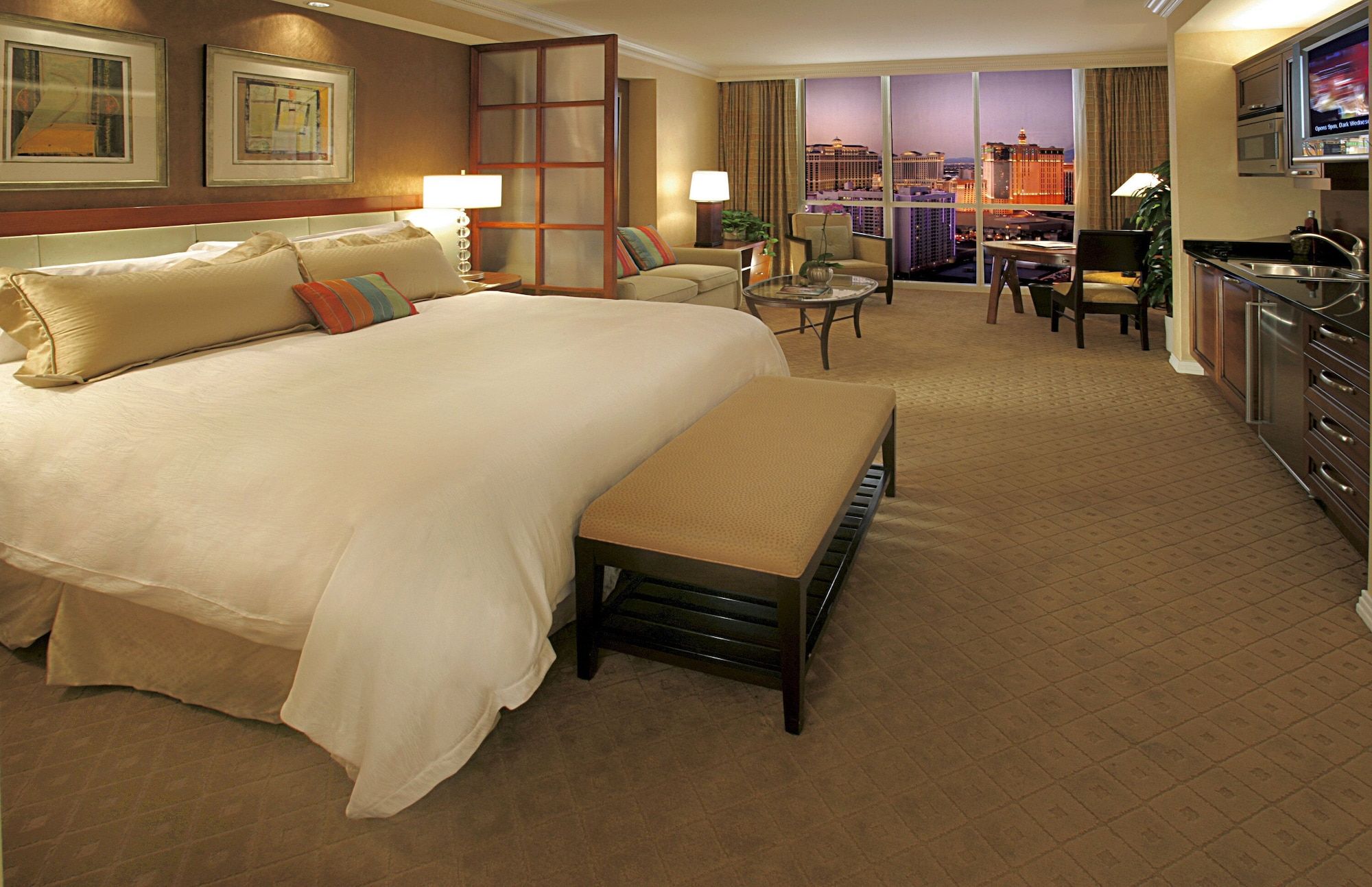 The Signature at MGM Grand (All Suites) - לאס וגאס - חדר שינה