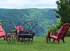 Pet friendly home w/ fenced yard & lovely mtn view, close to all NRG attractions - Beckley - Patio