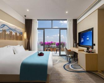 Lan Hotel - Chengdu - Schlafzimmer