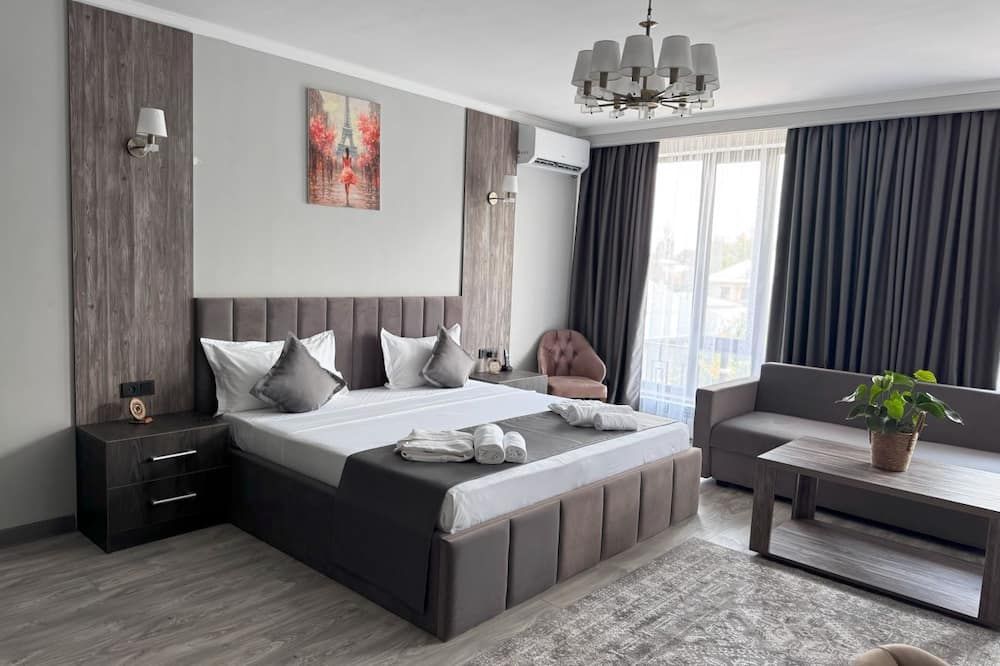 هوتل كاوزار - بيشكيك - غرفة نوم