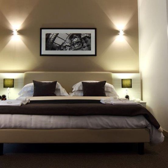 Bedroom view of Stelle Hotel The Businest