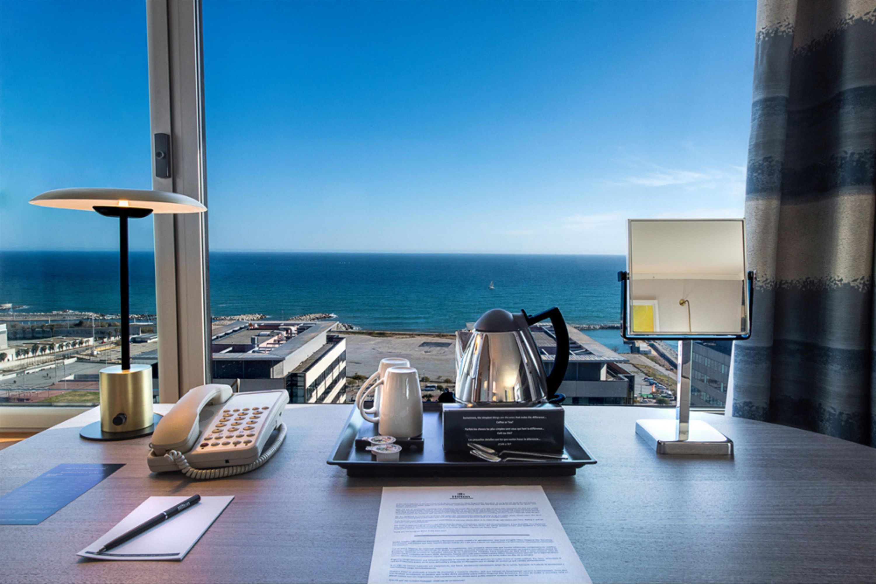 Hilton Diagonal Mar Barcelona - ברצלונה - חדר שינה