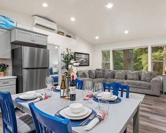 New Listing! Beautiful new construction Sutton lake area home. Sister home also available next door - Florence - Dining room