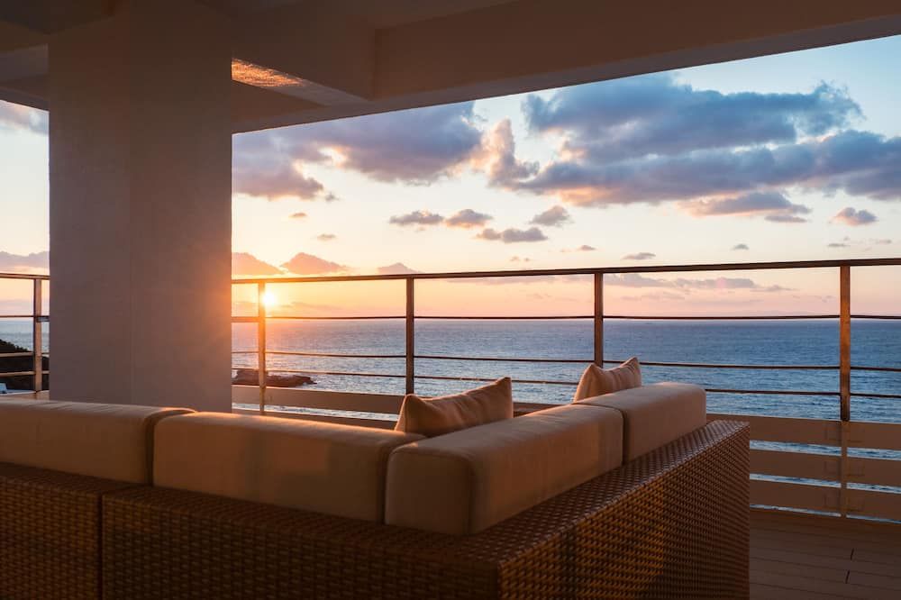 شيراهاما كي تيراس هوتل سي مور - شيراهاما - شرفة