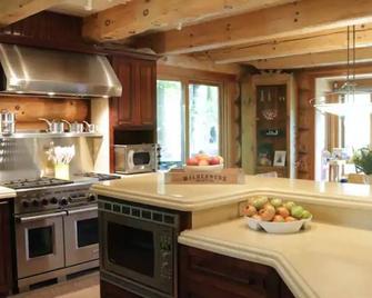 Luxury Loghouse in the woods - Mulmar - Cocina