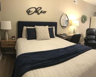Stylish studio apartment in the historic tram power station - Wooster - Bedroom