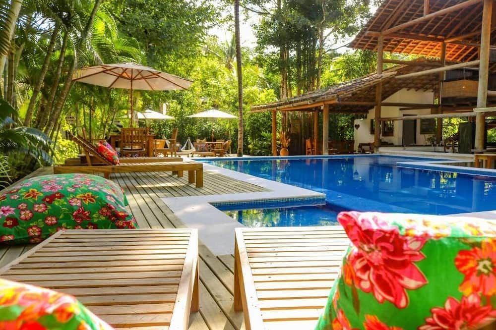 Pousada Hibisco - טרנקוסו - בריכה