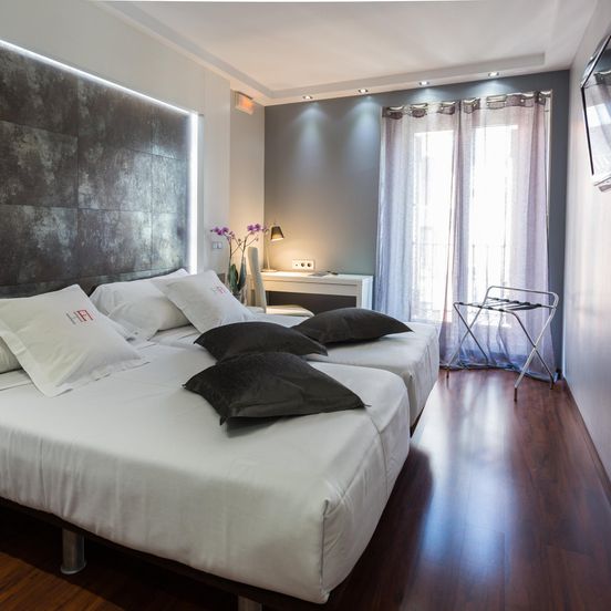 Bedroom view of Hotel Francisco I