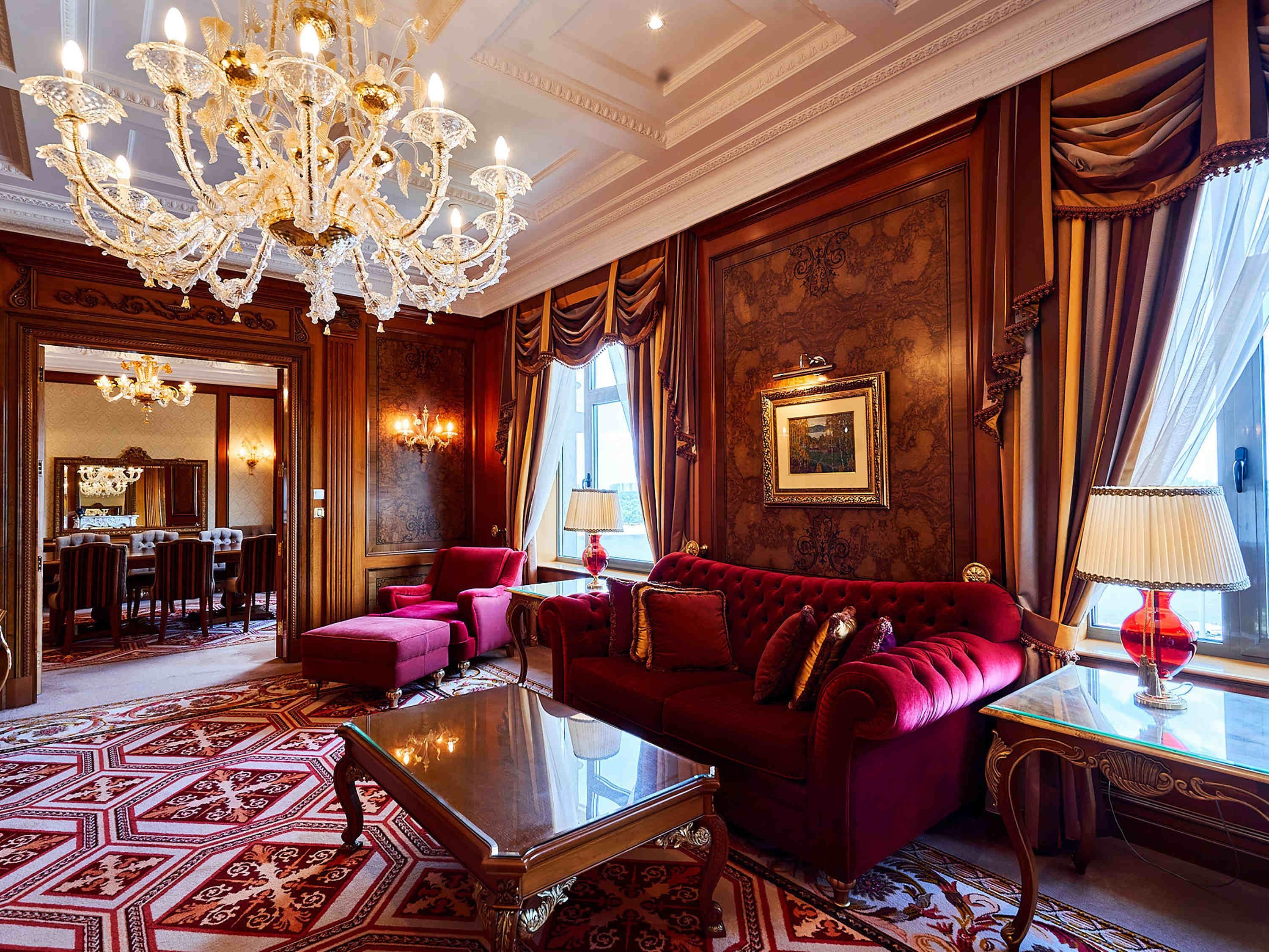 Fairmont Grand Hotel Kyiv - קייב - טרקלין