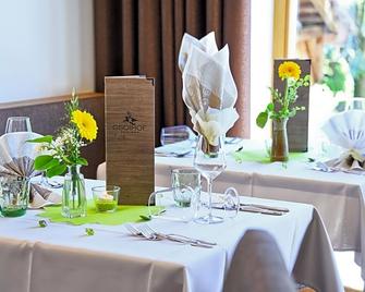 Hotel Gsoihof - Funes/Villnöß - Ресторан