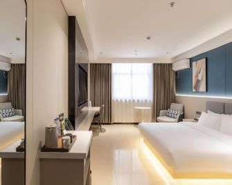 Hongmen Night Moon Hotel (University Town Branch) - Xinxiang - Schlafzimmer