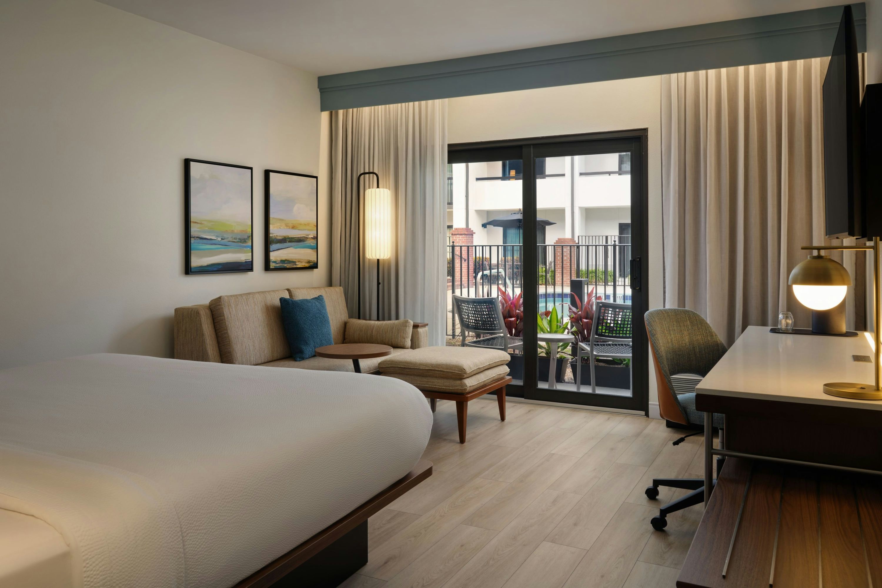 Courtyard by Marriott Orlando Airport - אורלנדו - חדר שינה