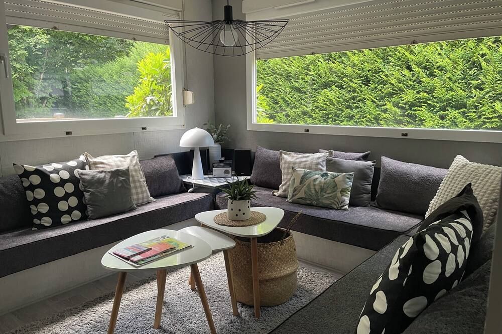 Ile Aux Pies Home 4 People - Redon - Living room