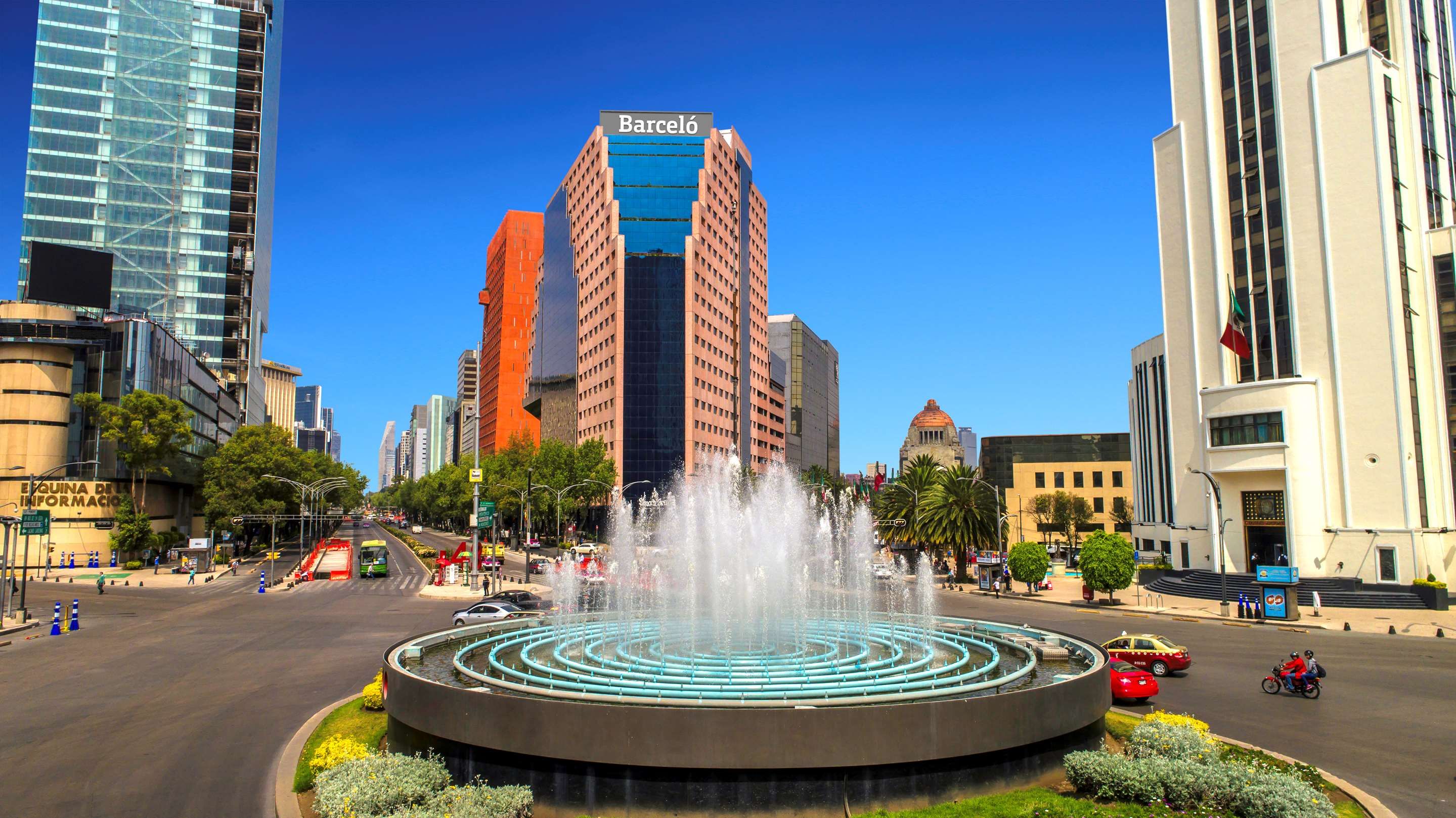 Outdoors view view of Barceló México Reforma