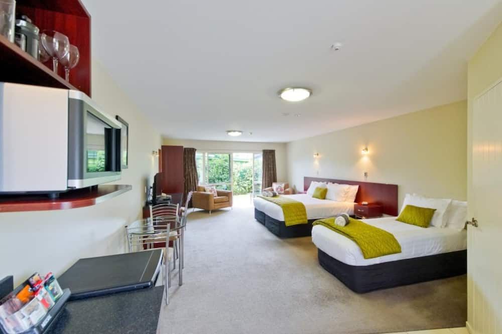 Asure Avenue Motor Lodge - Distretto di Timaru - Camera da letto