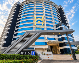 Rajhans belliza by stay heaven 2bhk luxury flat - Surat - Building