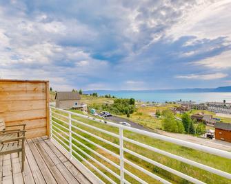 Bear Lake Oasis with Heated Pool and Scenic Patio! - Garden City - Balcony