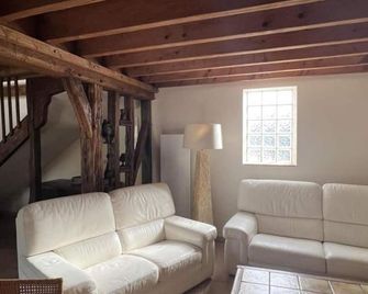 Maison de caractère avec jardin clos, près des châteaux de la Loire, tout inclus ! - FR-1-491-406 - Vallières-les-Grandes - Salon