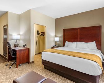 Comfort Suites Clarksville near Governors Square Mall - קלרקסוויל - חדר שינה