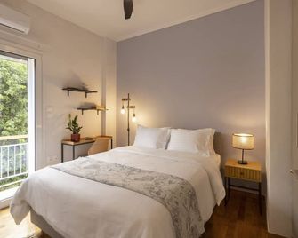 Spyroutrikoupi36-Cozy 1bdr Apartment Near Archaeol - Atenas - Habitación
