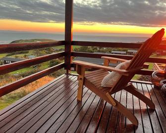 Top Of The World Lodge - Aberdyfi - Balkon