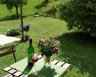 Ferienwohnung Auszeit -Gipfhof- - Munstertal - Patio