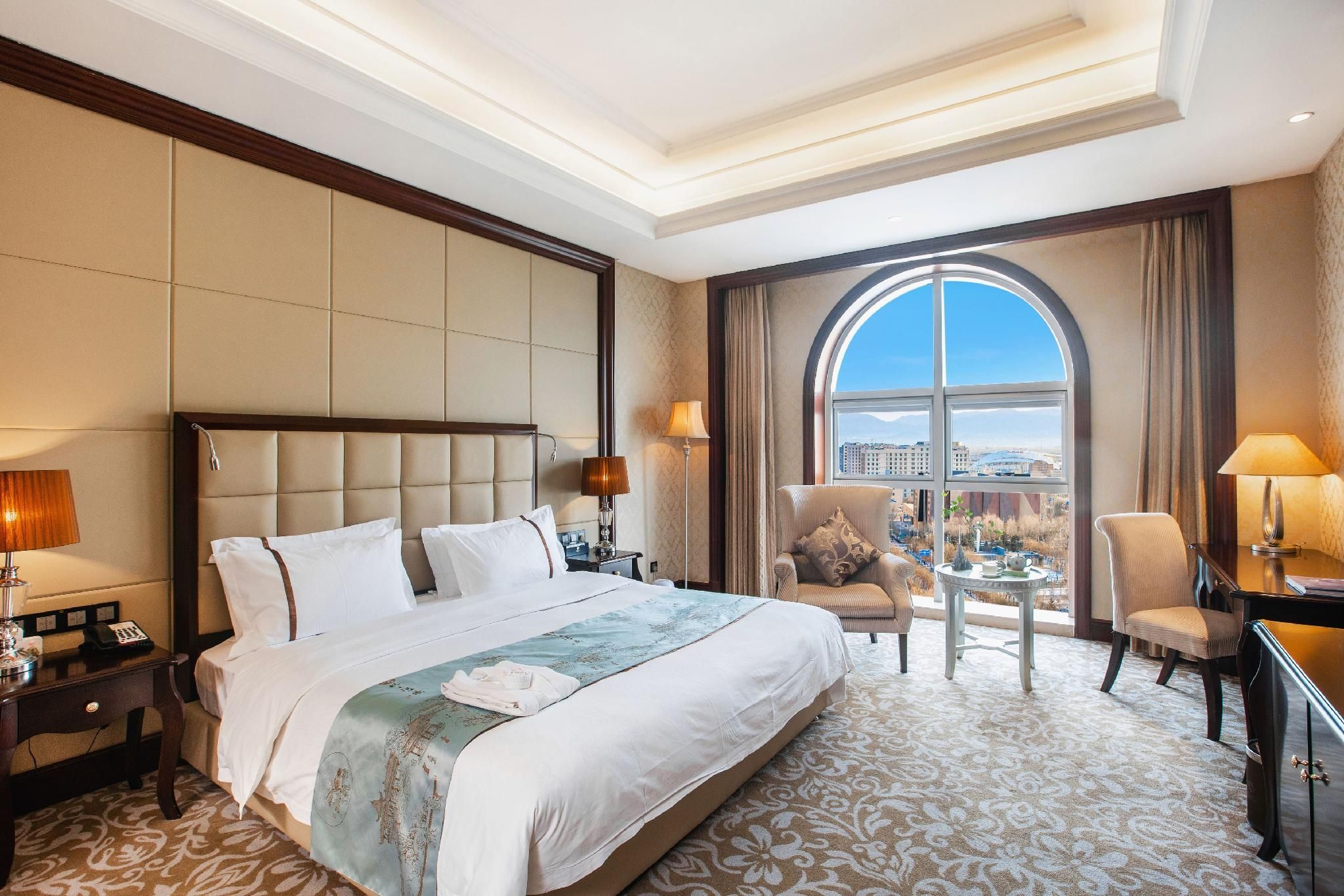 Zhangjiakou International Hotel - Zhangjiakou - Camera da letto