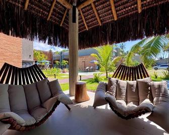 Flat Luxo em Japaratinga a 15 min de Maragogi/AL - Villa Naluri - Japaratinga - Patio