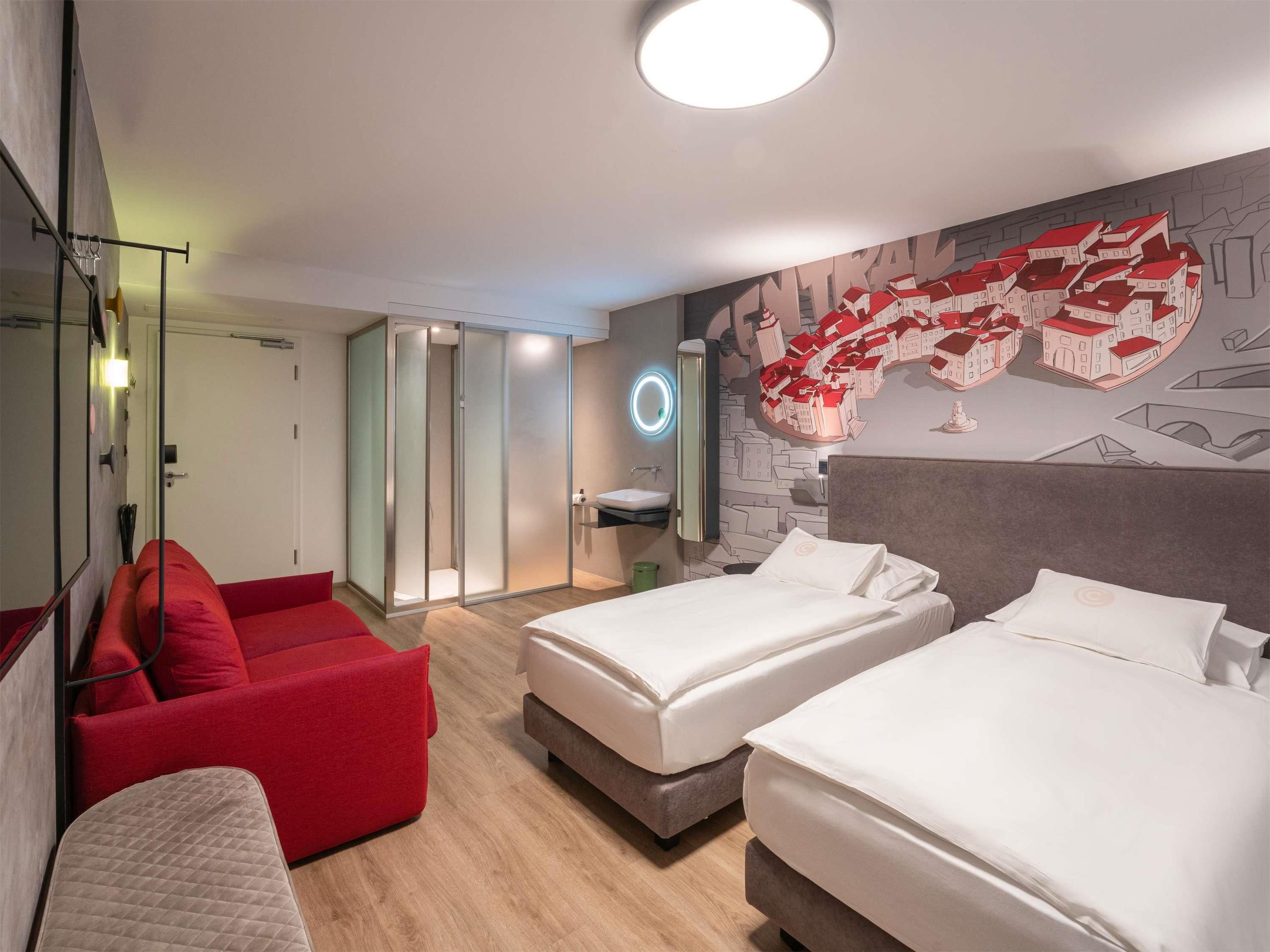 ibis Styles Ljubljana Centre - ליובליאנה - חדר שינה