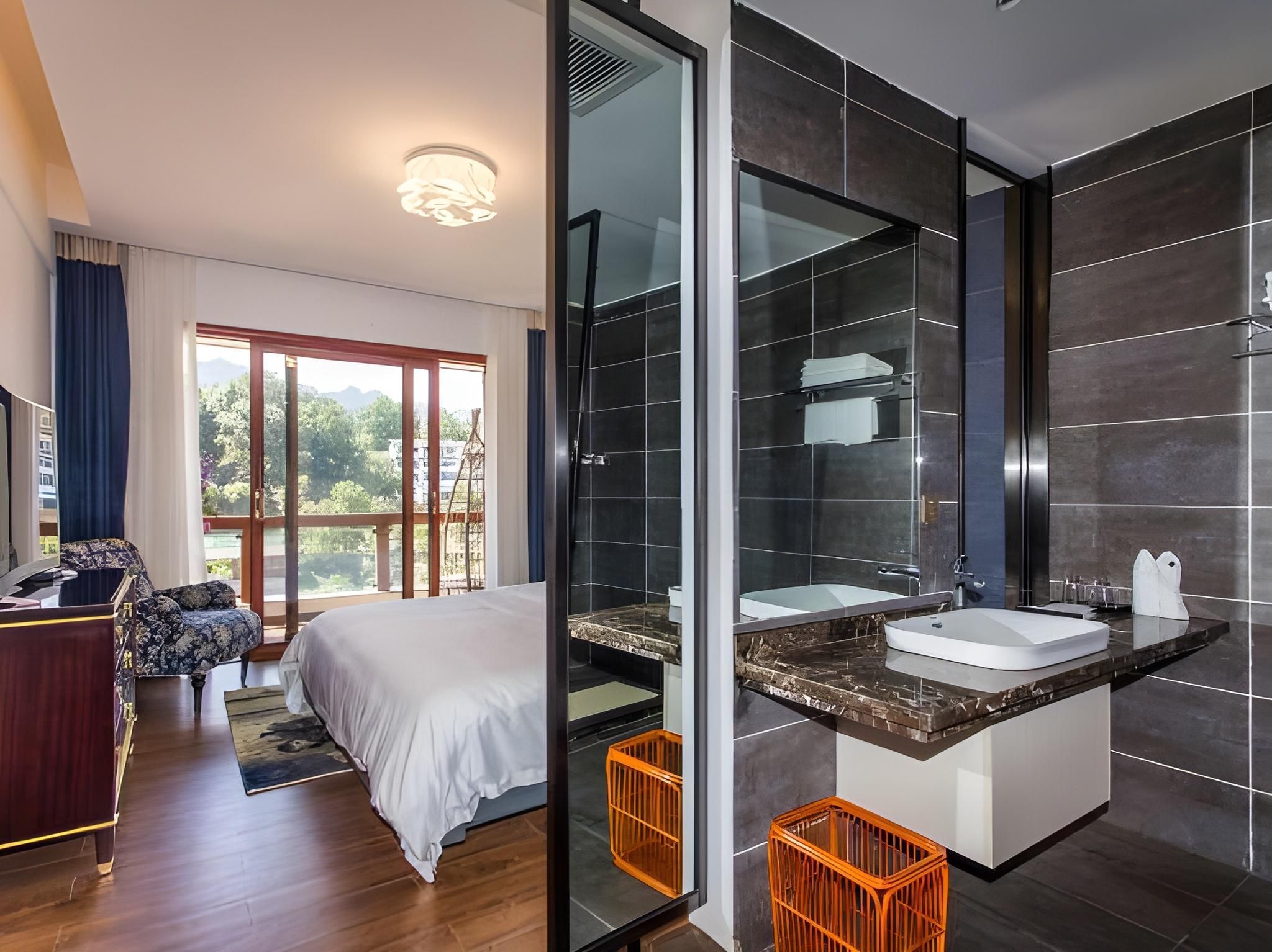 Leading Men Hotel - ג'אנגג'יאיי - חדר שינה