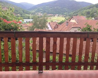 Chalet for 8 people, Munster Valley, Alsace, Vosges Mountains - Muhlbach-sur-Munster - Balcon