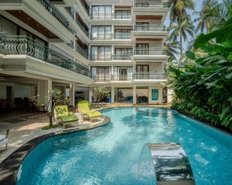 Staymaster Veridian Poolside Stays In Calangute - Baga - Zwembad
