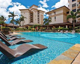 Ko Olina Beach Villas B102: Gourmet Kitchen & Tranquil Lanai w/Ocean View - קאפולאי - בריכה