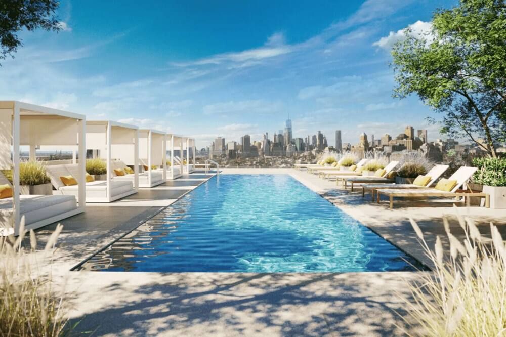 Blueground | Gowanus, rooftop pool, nr Prospect Park - New York - Zwembad