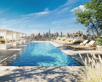 Blueground | Gowanus, rooftop pool, nr Prospect Park - New York - Zwembad