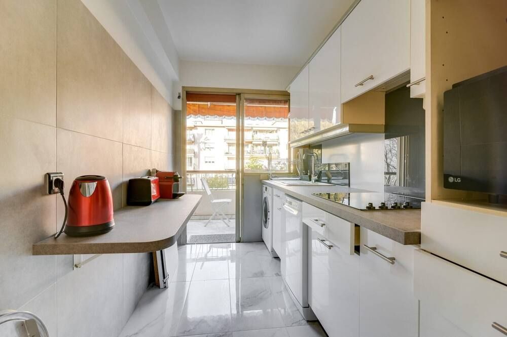 Superb 1 bedroom appartement - close to Croisette - קאן - מטבח