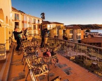 Hotel Rosario Lago Titicaca - Copacabana - Balcone