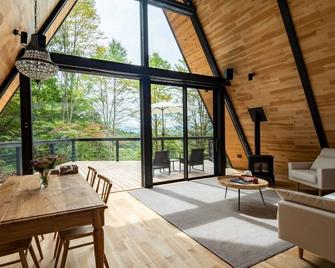 A-Frame House Minami Karuizawa - Vacation Stay 58046v - Karuizawa - Living room