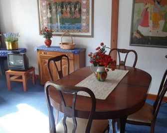 Appartamento di Montagna - Residence 'La Ginestra' - Pescasseroli - Sala pranzo