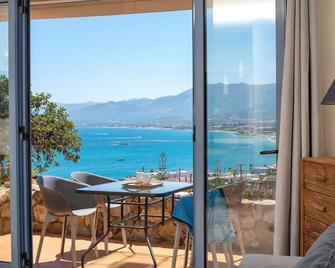 Escape In Blue - Stalida - Balcony