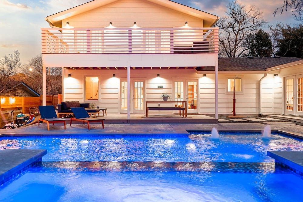 Ut Football Fave - Pool, Hot Tub, Bbq Grill, Etc. - אוסטין - בריכה