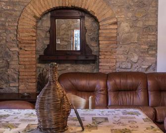 Casale Panoramico Villa Vinombrosa - Chianni - Living room