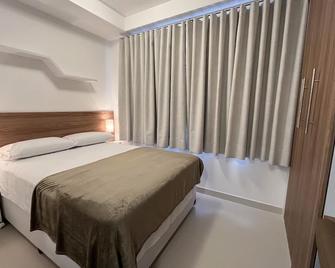 Studios Modernos Totalmente Mobiliados com Academia Próximo a Metrô Parque Ibirapuera e Hospitais - Sao Paulo - Bedroom