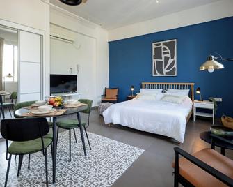 The Printhouse - Downtown Boutique Apartments by Sea N' Rent - Haifa - Schlafzimmer