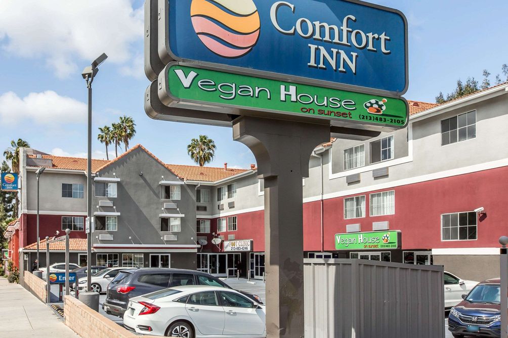 Comfort Inn Los Angeles Near Hollywood 122 2 0 8 Los Angeles Hotel Deals Reviews Kayak