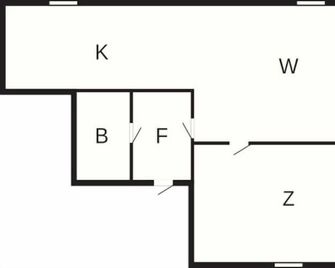 3 Person Holiday Home In Lysekil - Lysekil - Floorplan
